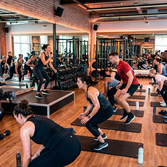 Lớp tập nhóm HIIT